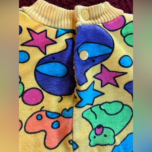 🐘🦁Vintage 90s Baby Onesie Set Sprockets Mervyns 6mo - Picture 5 of 11